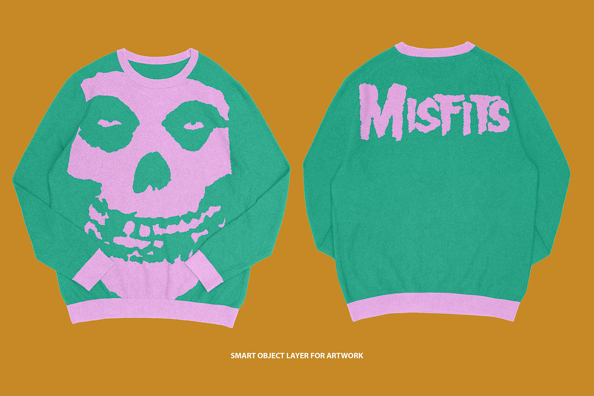 Realistic Knitted Sweater Mockup, a Hoody Mockup by Uncentrifuged Pressure (Photo 6 of 10)
