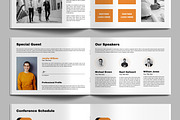 Conference Agenda Design Template, a Brochure Template by MightyDesign (Thumbnail 2 of 8)