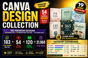 Canva Design Collection Mega Bundle, a Social Media Template by Graphicuss (Thumbnail 1 of 9)