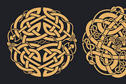 Celtic traditional knot. Snakes., an Object Graphic by RevelStockart (Thumbnail 1 of 4)