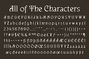 CS Morish Drawn, a Serif Font by Craft Supply Co. (Thumbnail 6 of 8)