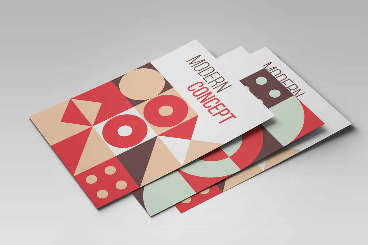 40 Geometric Cover for Print Design, a Brochure Template by binangkit (Photo 11 of 12)