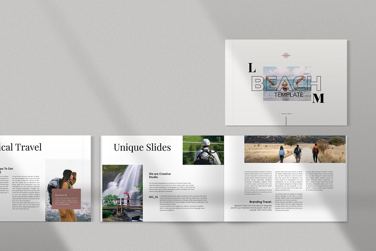 Beach Brochure Template, a Brochure Template by Creatiya Type (Photo 7 of 7)