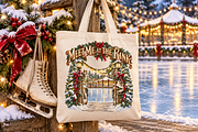 Vintage Winter Skating Clipart Set, an Object Graphic by Colorsfav (Thumbnail 4 of 7)