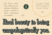 Chavler 3D, a Serif Font by Craft Supply Co. (Thumbnail 2 of 8)