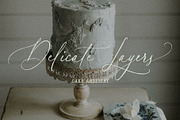 The Enchanted Garden // Calligraphy, a Handwritten Font by PeachCreme (Thumbnail 9 of 13)