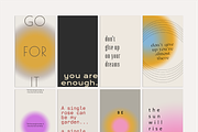 120 Aesthetic Instagram Quotes, a Social Media Template by TheFisherCreative (Thumbnail 13 of 15)