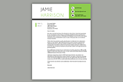 3 Piece Resume Set | Word & Indesign, a Resume Template by Scribbled Napkin Design (Thumbnail 3 of 4)