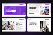 Creative Agency Google Slide, a Presentation Template by SquidPixey (Thumbnail 2 of 7)