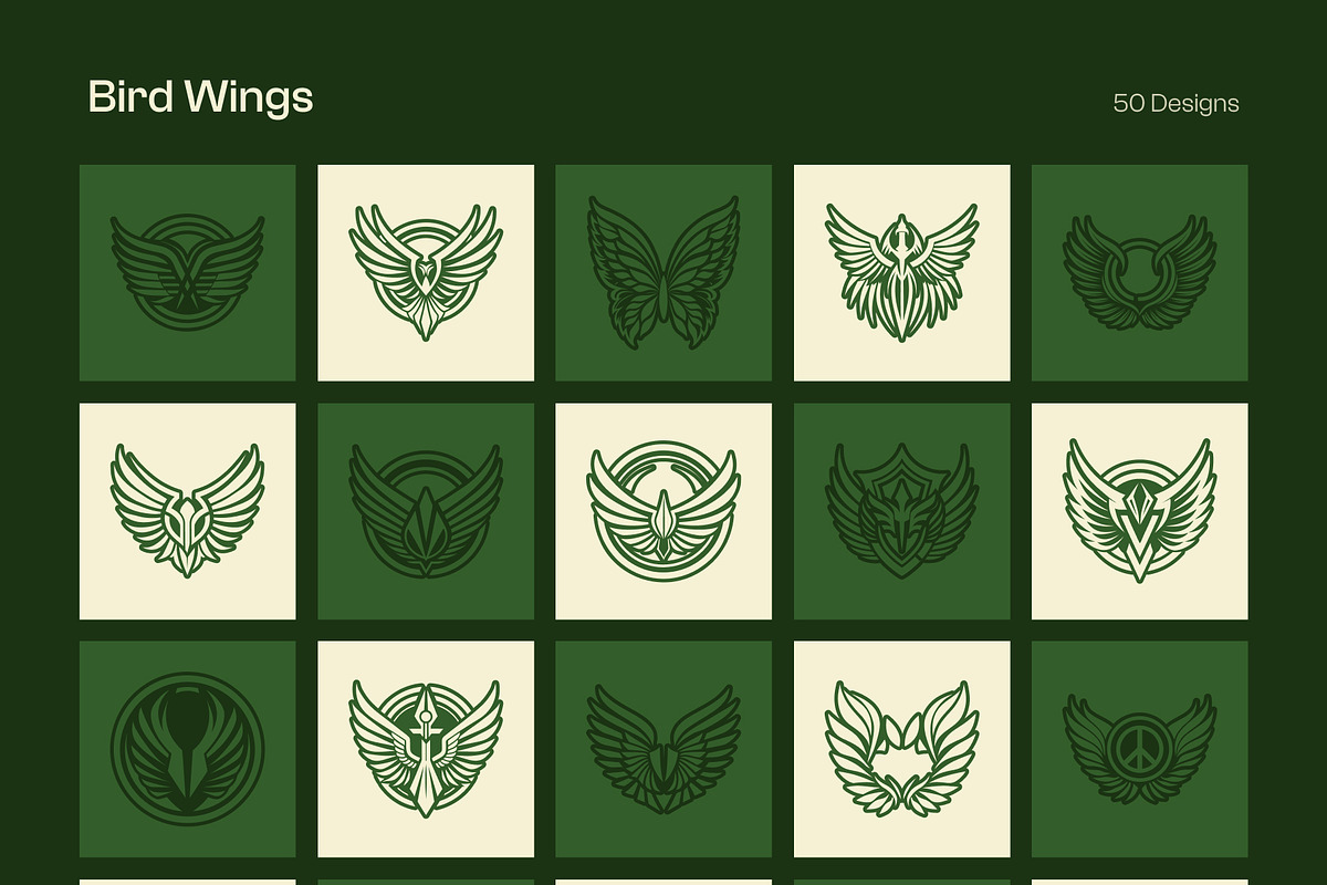 Nature Logo Bundle, a Solid Icon by Creative Stall (Photo 20 of 36)