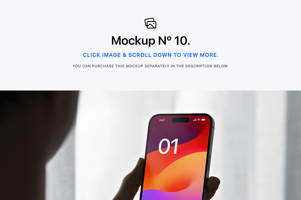 15 Phone 15 Pro In Hand Mockups, an iPhone Mockup by Asylab (Photo 20 of 26)