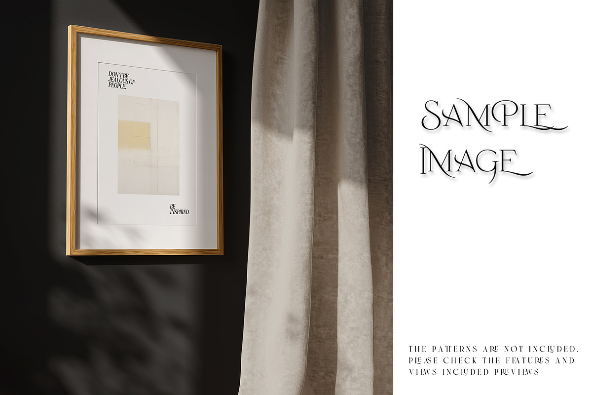 Frame & Wallpaper Mockups, a Mockup by mock-ups (Photo 26 of 29)