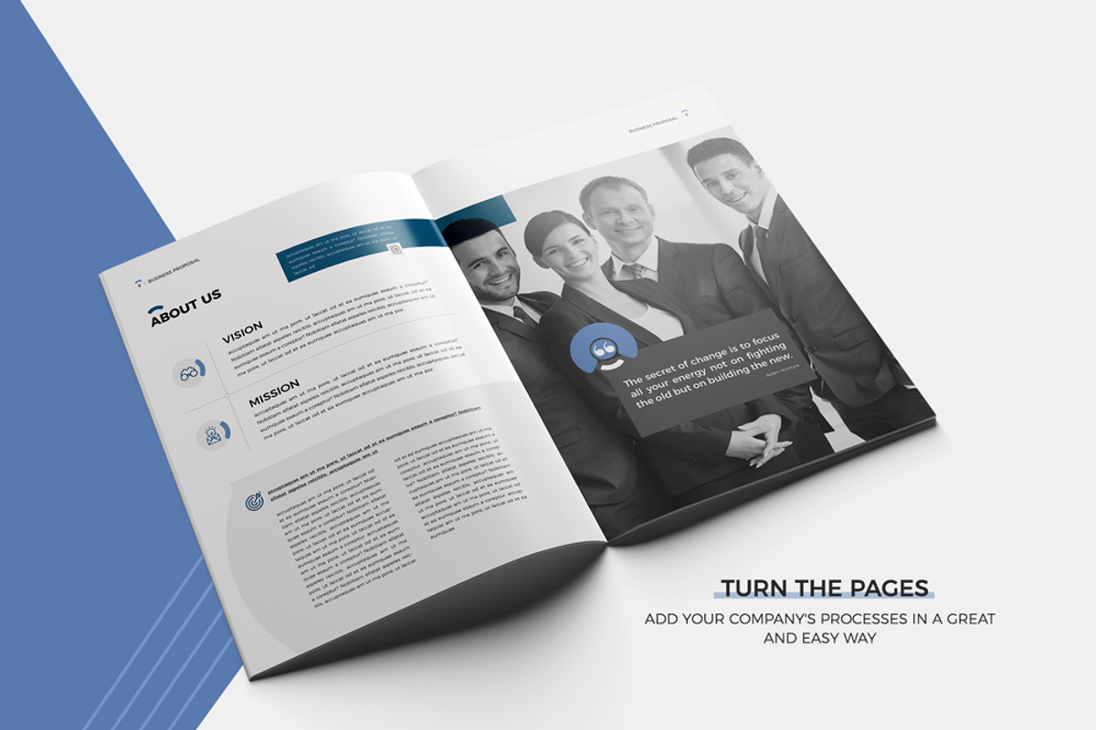 Business Proposal, Canva |Docx|PPT, a Brochure Template by Template Zone (Photo 3 of 11)