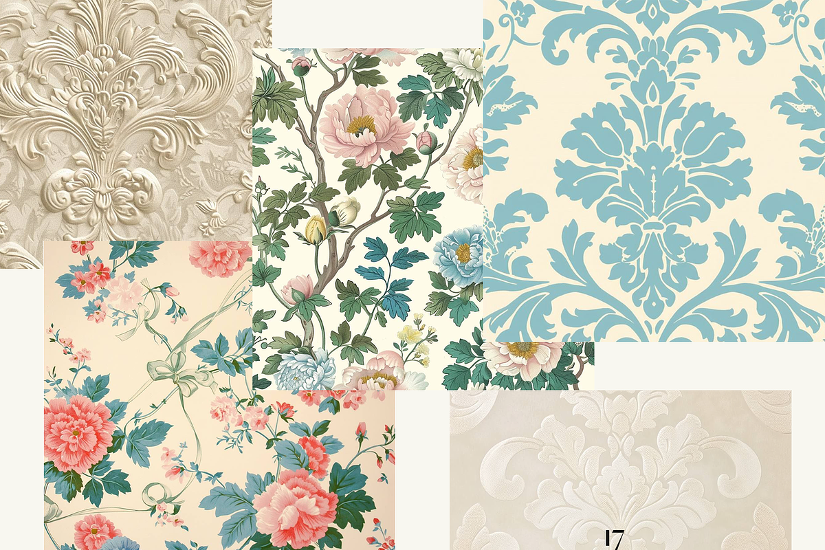 Rococo Coquette Collage
