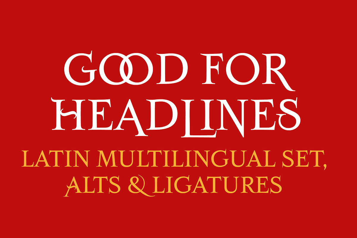 SalamancaTF, a Serif Font by TypeFaith Fonts (Photo 2 of 12)