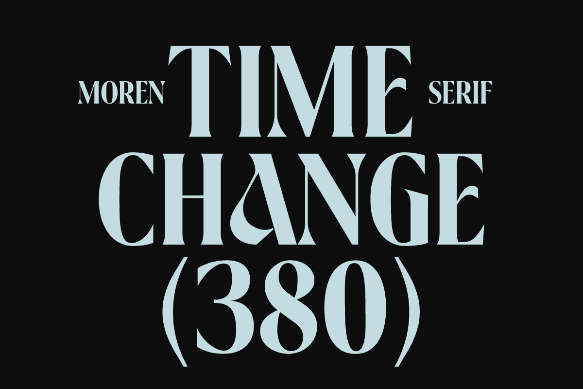 Moren - Modern Serif Family Font, a Serif Font by Yukita Creative (Photo 7 of 16)