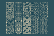 Geometric Art Deco Patterns, a Pattern Graphic by Firowerk (Thumbnail 5 of 9)