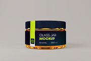 Glass Jar Mockup, a Packaging Mockup by Rahardi Creative (Thumbnail 2 of 4)