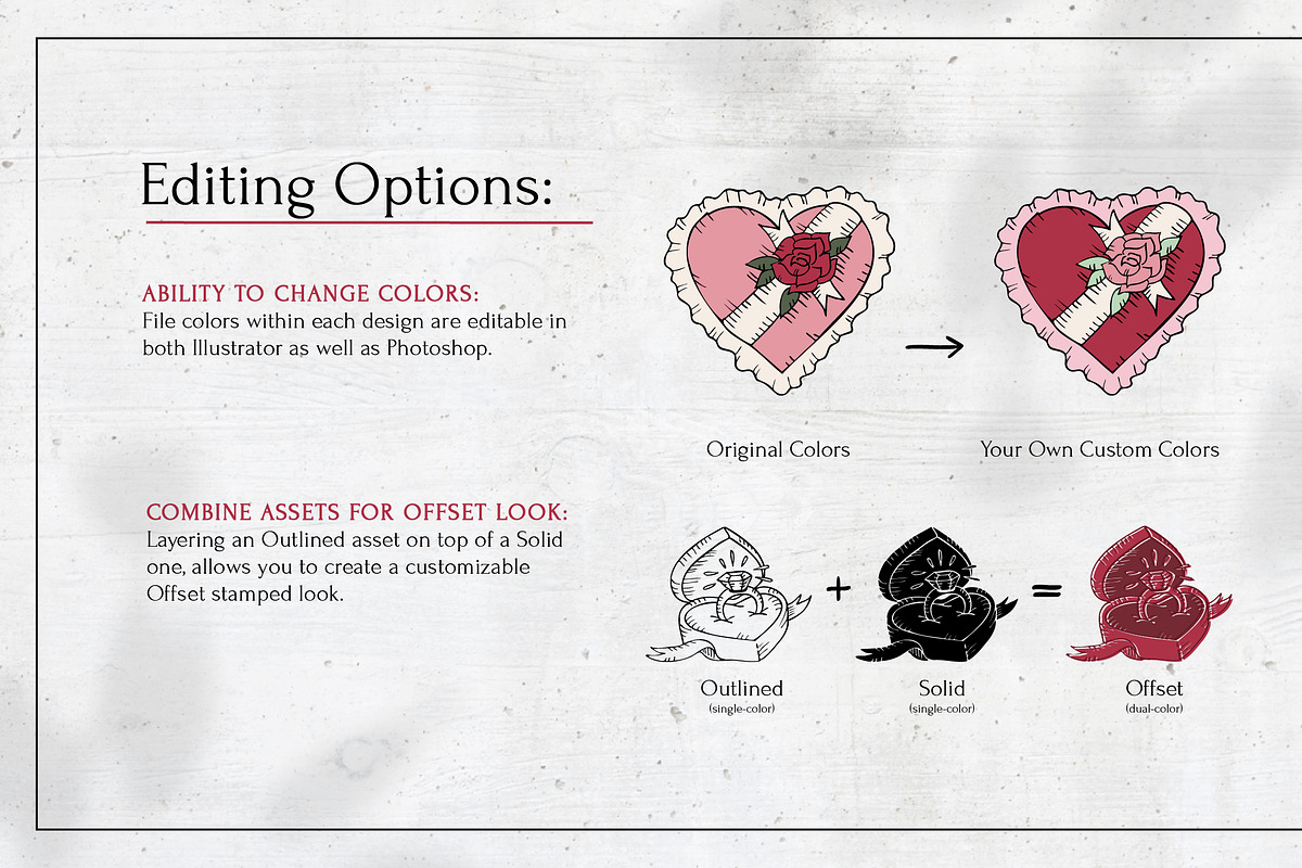 Hand Drawn Valentine's Day Images, a Seasonal Illustration by H&C Drawings & Designs (Photo 14 of 15)