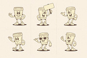 Coffee Cup Cartoon Mascot Character, a Food Illustration by Vasya Kobelev (Thumbnail 3 of 8)