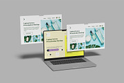Laptop Screen Presentation Mockup, a Mac Mockup by rizalamora (Thumbnail 11 of 11)