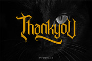 Alabasta - The Blackletter Font, a Blackletter Font by edukka (Thumbnail 8 of 8)
