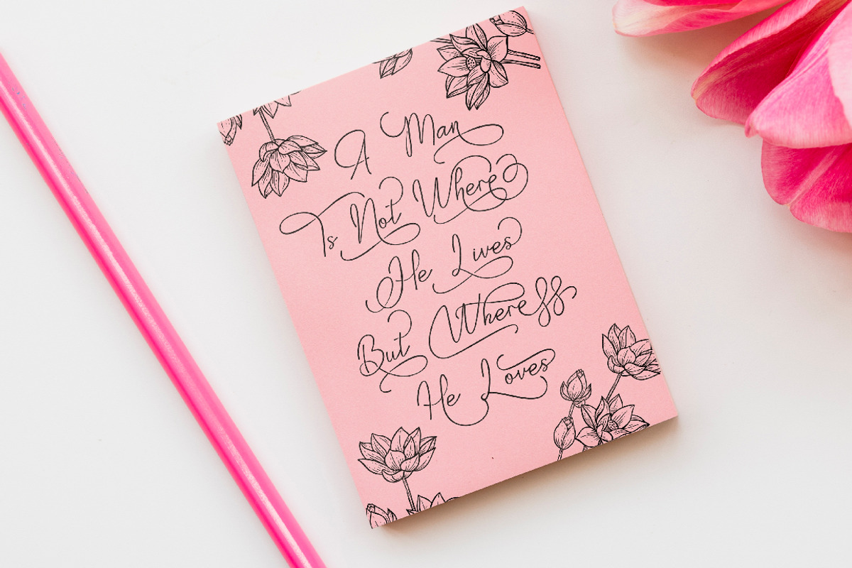 Bright Bride - Beautiful Script Font, a Script Font by PutraCetol Studio (Photo 6 of 11)