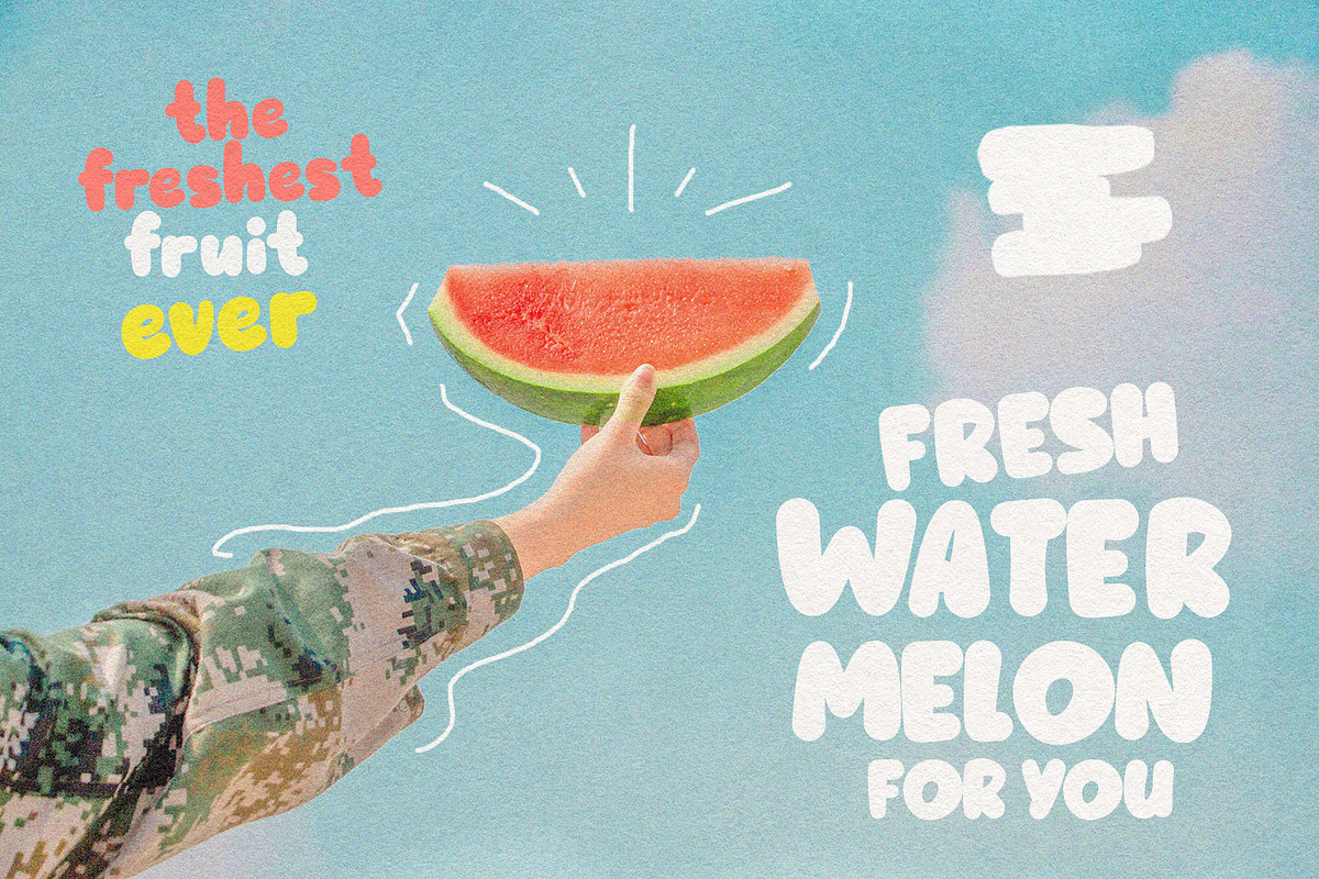 Getio Fiast Friendly Handmade Font, a Handwritten Font by Maulana Creative (Photo 3 of 14)