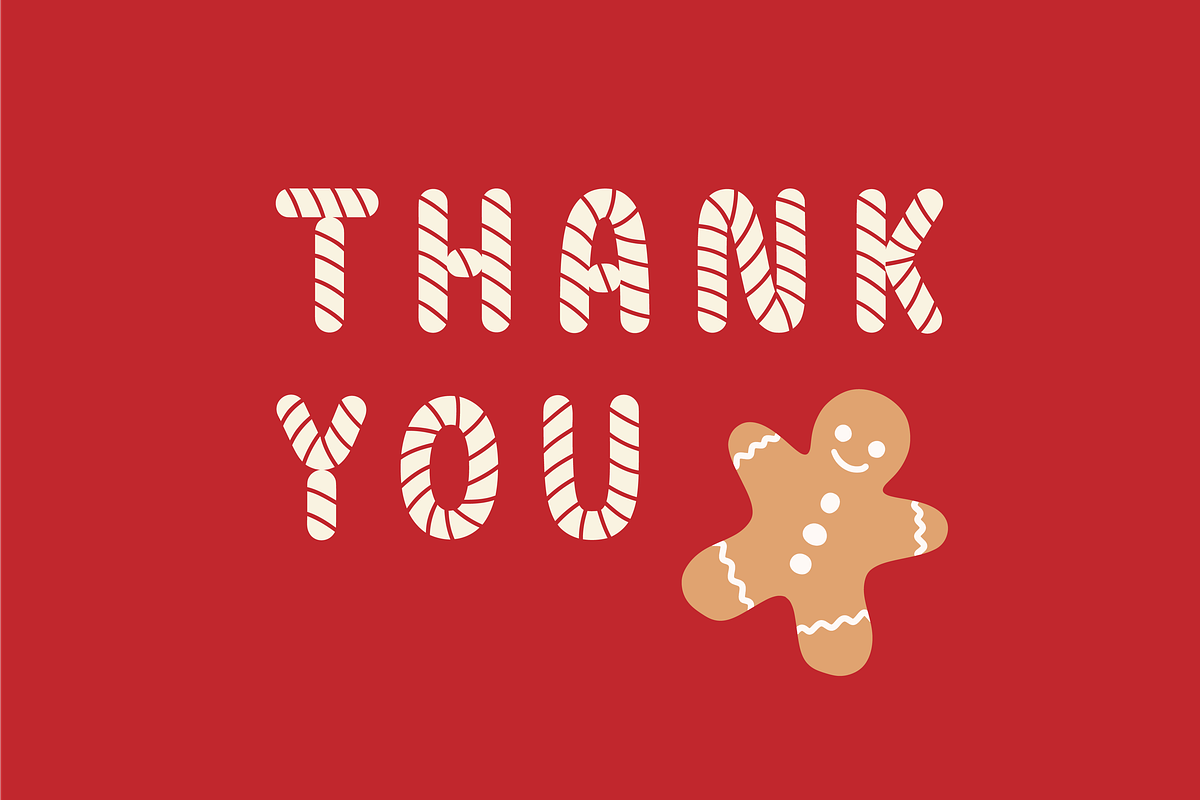 Candy cane font, a Sans Serif Font by Nyla.Studio (Photo 9 of 10)