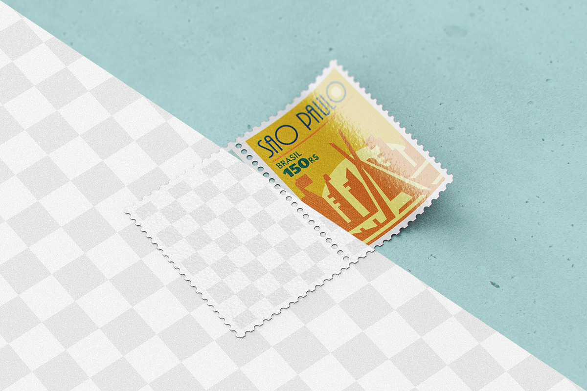 Postage Stamp MockUp v1, a Product Mockup by coloformia (Photo 13 of 13)