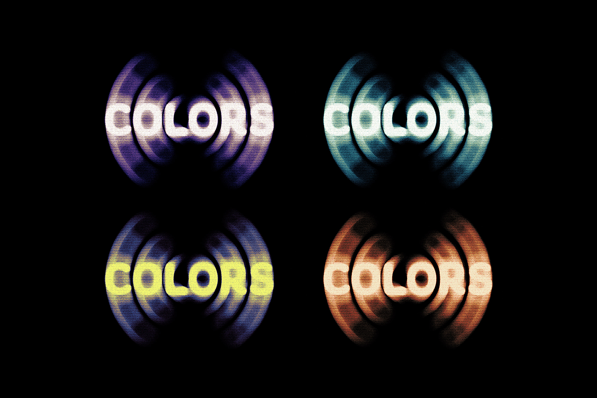 Circling Motion Blur Text Effect, a Layer Style Add-On by Design Squad (Photo 2 of 4)
