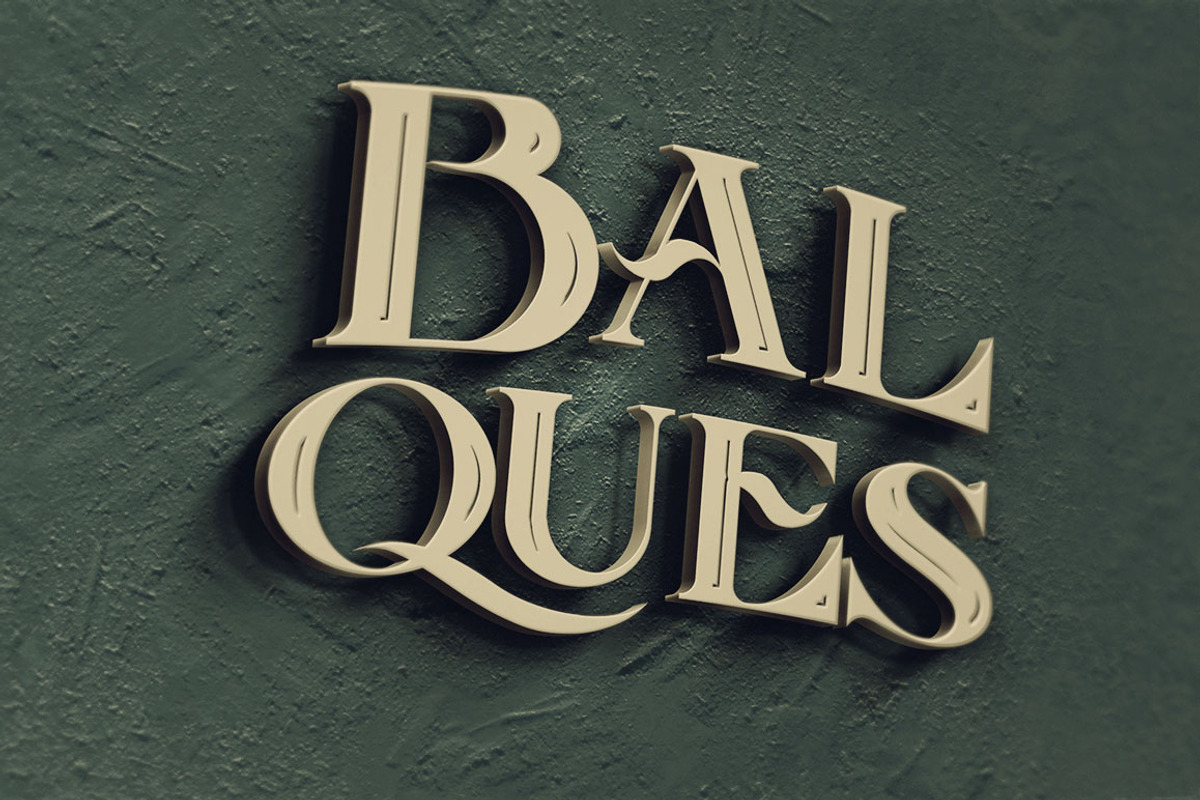 Balques Typeface preview 7