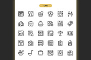 Catering Business Icons, an Icon by Spacepixel Creative (Thumbnail 2 of 3)