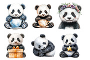 Panda Baby Panda Little Panda PNG, an Illustration by SinaCreation (Thumbnail 3 of 5)