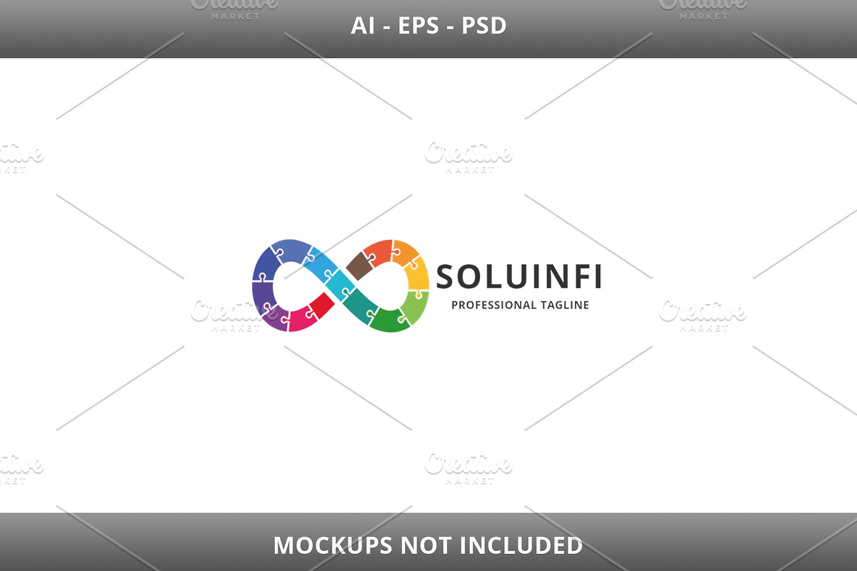 Solution Infinity Logo, a Branding & Logo Template by Design_Planet