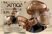Christmas Gold Party, a Flyer Template by darkmonarch (Thumbnail 2 of 3)