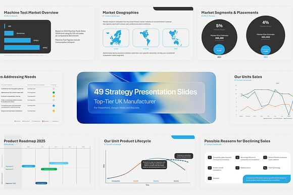 Corporate Presentation Template PPTX preview 7