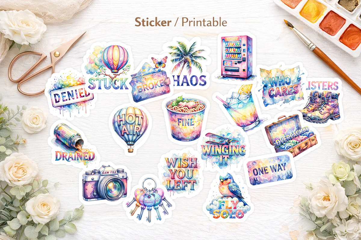 Sarcastic Travel Sublimation PNG, an Illustration by Artnoy (Photo 5 of 8)