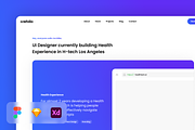 Hero (Portfolio) - Concept, a Templates & Theme by Petr Bilek (Thumbnail 1 of 3)