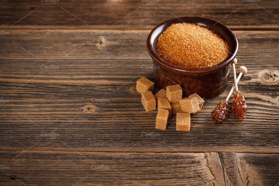 Brown Sugar Containing Sugar Brown And Caster Sugar