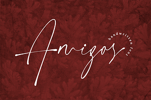 Amigos | Handwritten Font