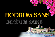 Bodrum Sans, a Sans Serif Font by BULENT YUKSEL (Thumbnail 2 of 12)