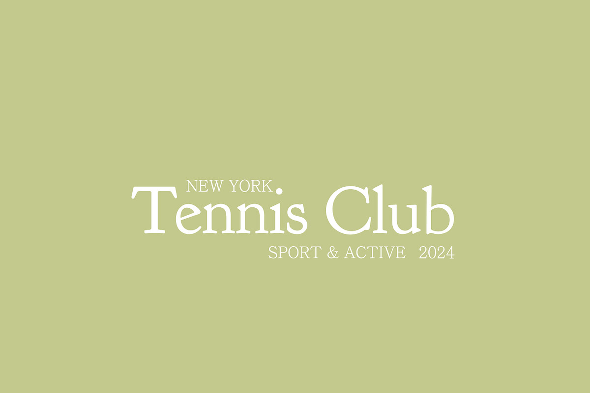 Tennis Club Sport Logo, a Branding & Logo Template by RedRiver Studio (Photo 2 of 12)