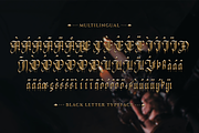 Bleeding Vampire, a Blackletter Font by Meizzaluna Design (Thumbnail 6 of 10)