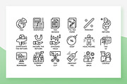 Finance Taxation Icons, an Outline Icon by Becris (Thumbnail 2 of 3)