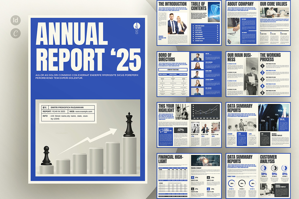 The Annual Report Template | Canva
