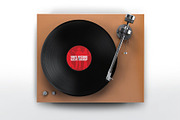 Vinyl Record Sleeve Mock-Up, a Product Mockup by Se٧enStudio (Thumbnail 7 of 9)