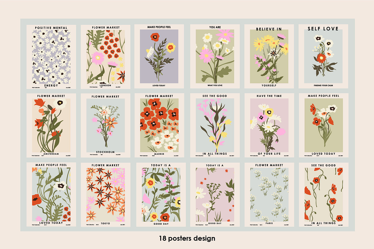 Flowers Collection, an Illustration by NKTN (Photo 3 of 8)