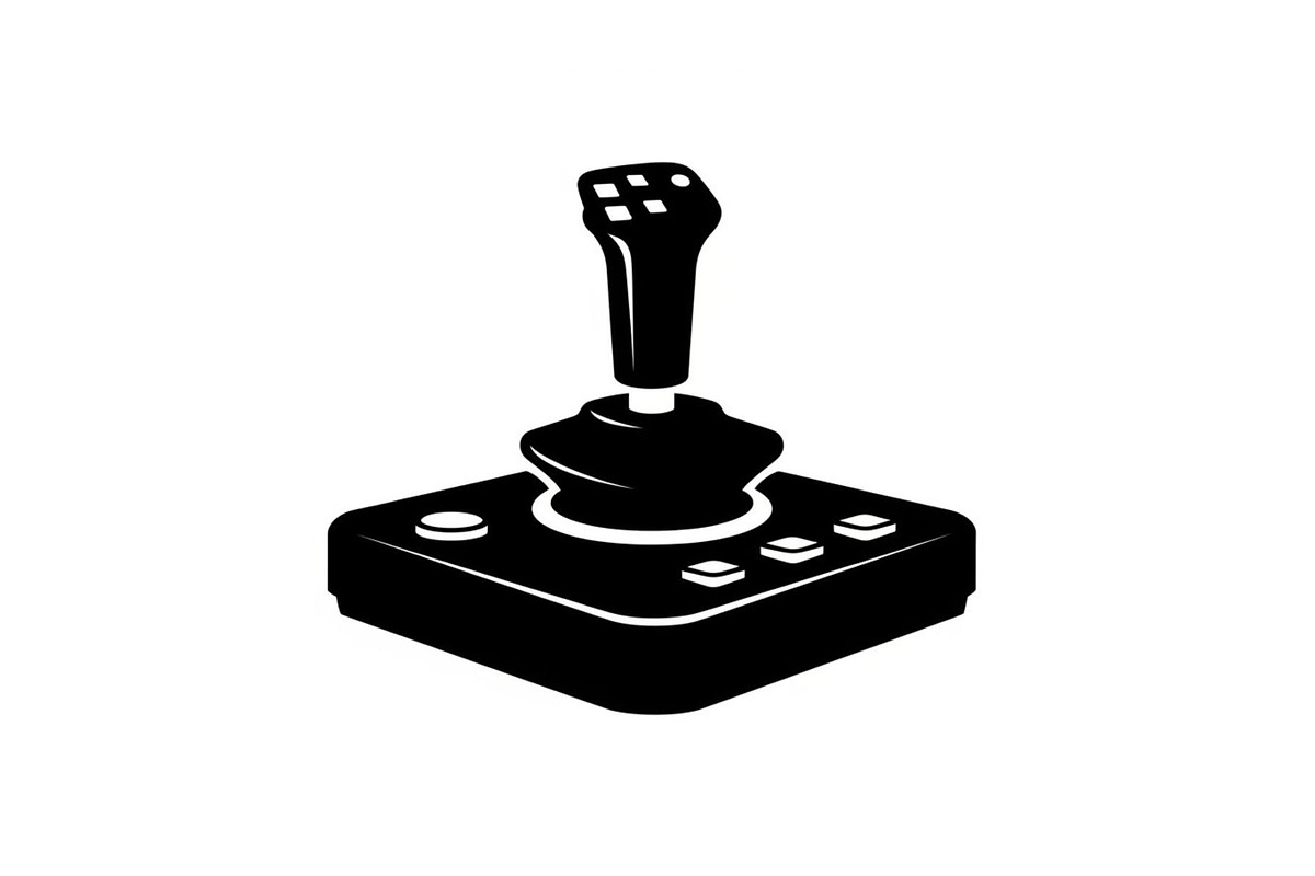 50 Retro Gaming Joystick Vector Bund, an Illustration by Creativeshirt (Photo 47 of 51)
