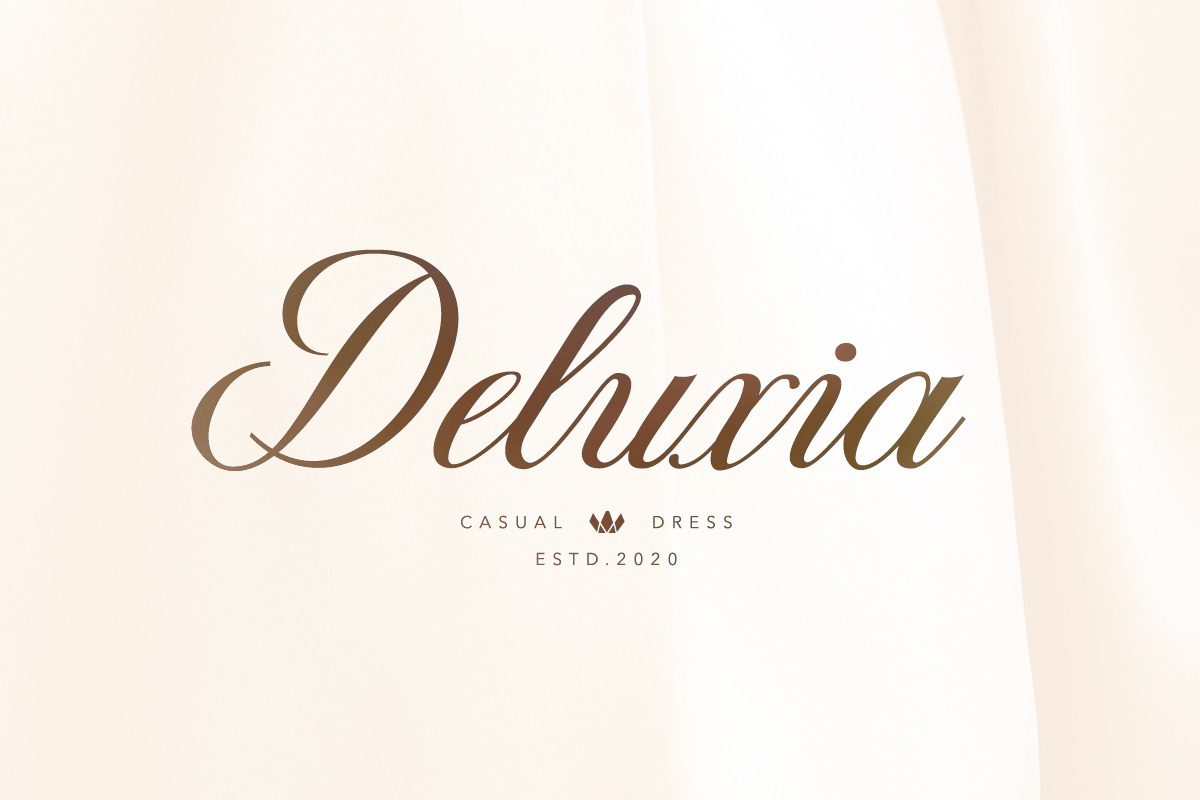 Fairydate - Luxury Script, a Script Font by Bale Type (Photo 2 of 9)